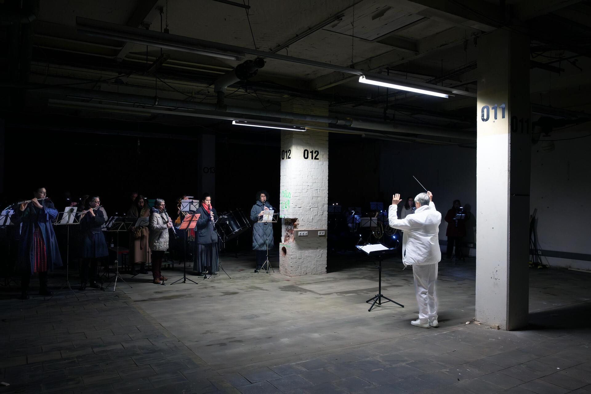 Vicente Larrañaga mit Blasorchester HASTE TÖNE und Blasorchester Köpenick